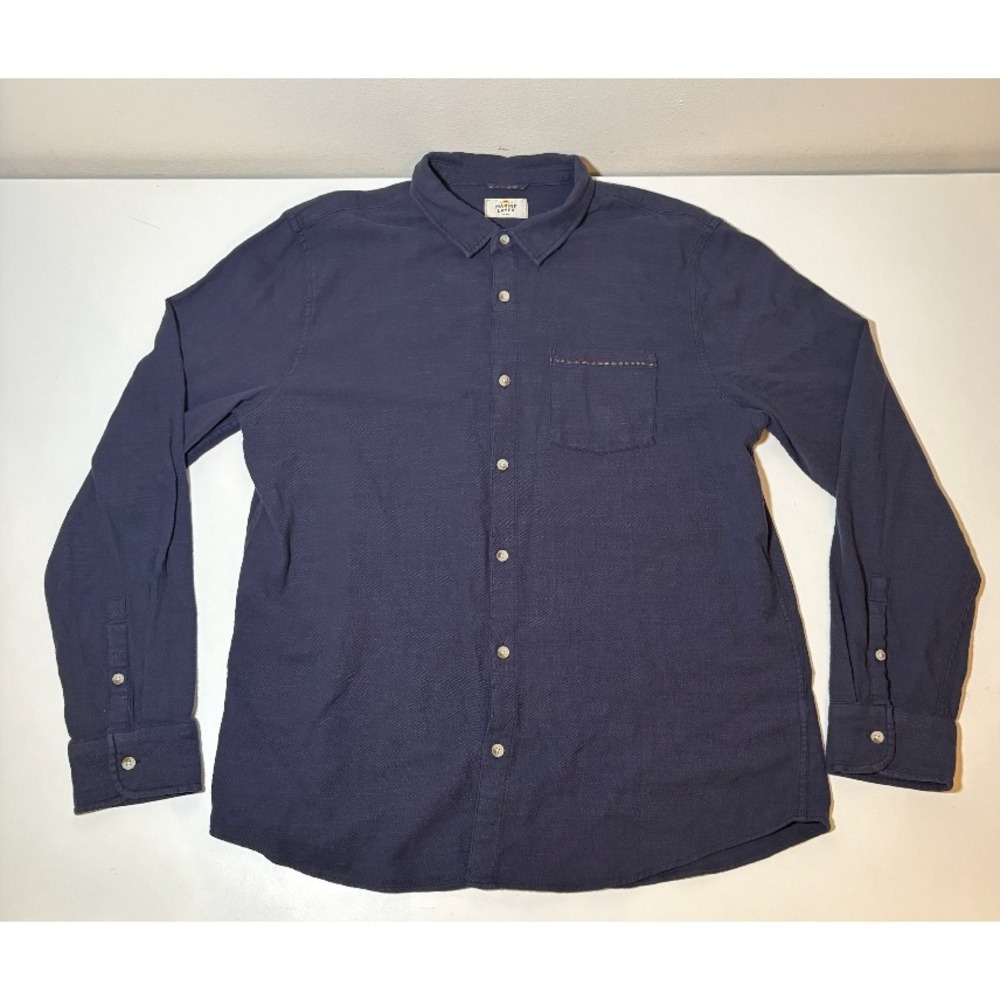 Marine Layer Men's Button Down Shirt | Blue | Large